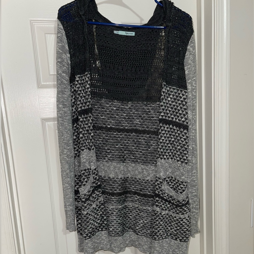 Maurice’s Long Grey Cardigan Sweater